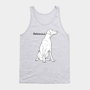 Doberman – rasa psa Tank Top